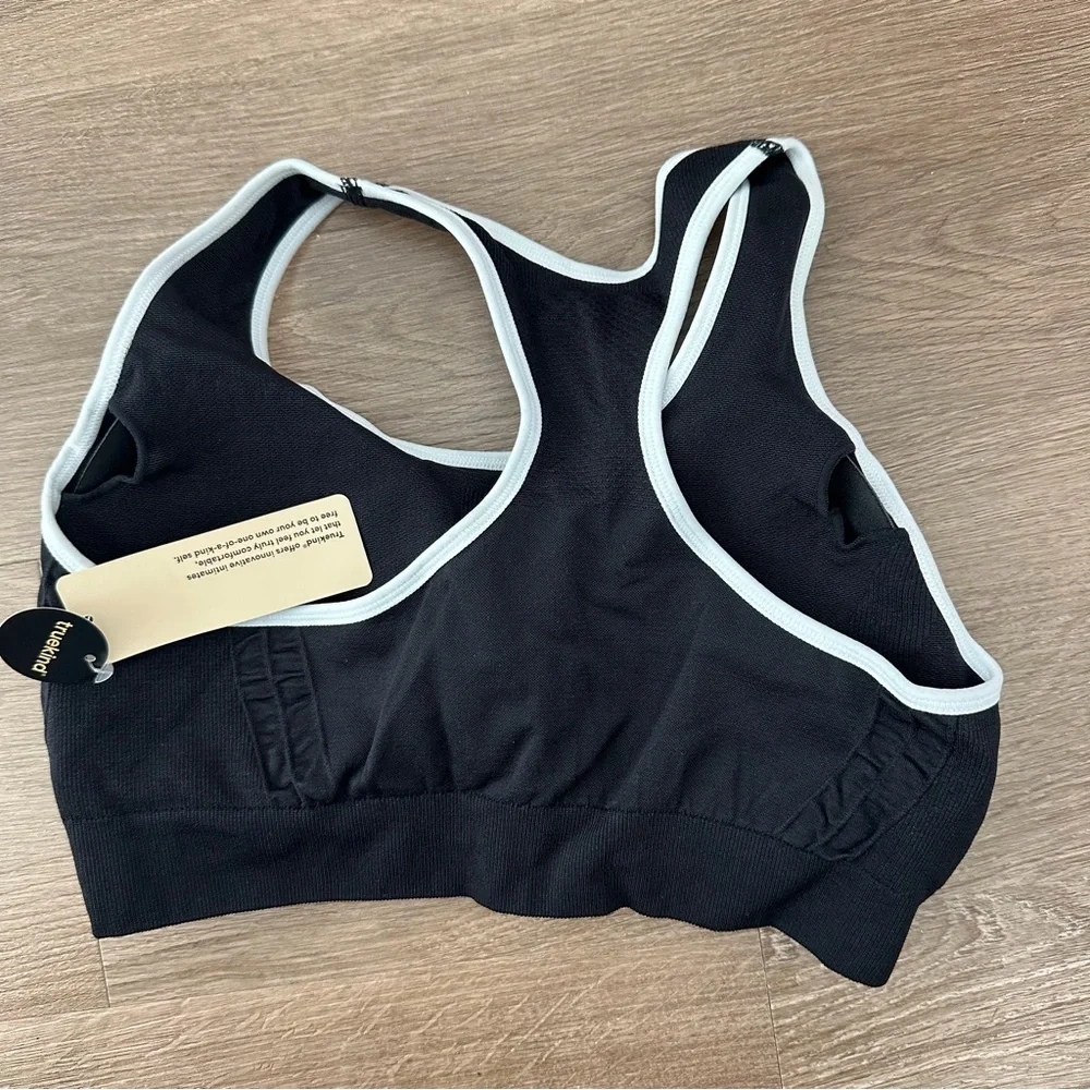 Truekind Reactive Sports Bra Womens Medium Black‎
